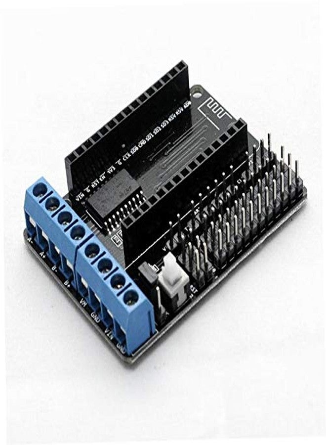 REES52 Esp8266 Wifi NodeMCU Motor Shield Board L293D ESP-12E from ESP8266 esp 12E kit diy rc toy wifi rc smart car remote control CP2102 Module ESP-12E motor drive expansion board for Arduino - Image 1